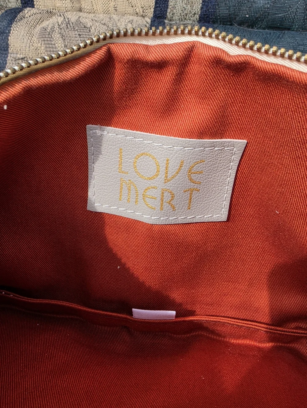 Love Mert Leather Pouch Made In USA